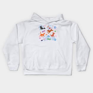 Puppies and Kittens Kids Hoodie